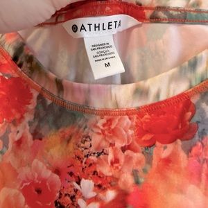 Athleta Chi Tank in Bloom Sz M